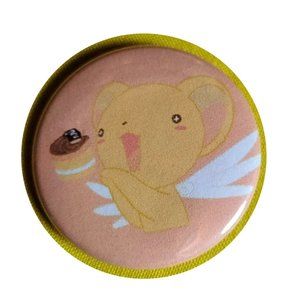 Sakura Cardcaptor Kero 1.5" round badge pin